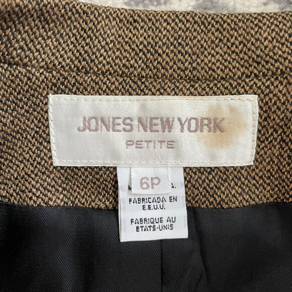 Jones New York Petite Worsted Wool Suit Set - Picture 2 of 12